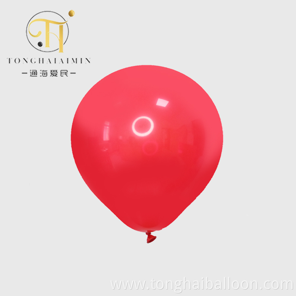 Matte Red Balloons